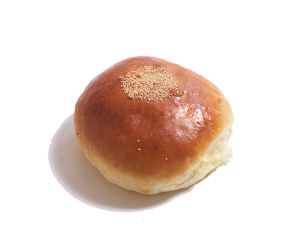 あんぱん(つぶあん) 160円:十勝産の小豆を使った粒感のある、しっとりしたつぶあんを包みました。ロワールの定番です。